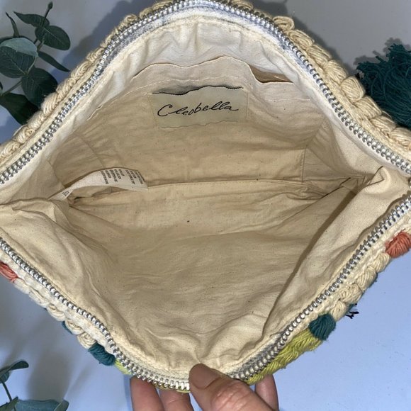 Cleobella Domino Tassel Clutch Purse Bag - Picture 8 of 8